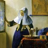 «Женщина, взвешивающая жемчуг», Ян Вермеер — описание картины