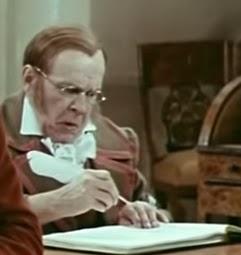 Иллюстрации к комедии "Горе от ума": кадры из фильма-спектакля 1977 г.