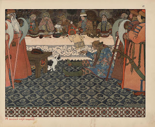 Иллюстрации к "Сказке о царе Салтане" Пушкина 