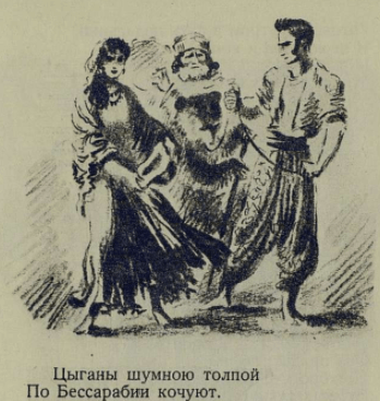 История создания поэмы "Цыганы" Пушкина