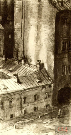 Образ Петербурга в романе "Бедные люди", описание пейзажа, природы, погоды